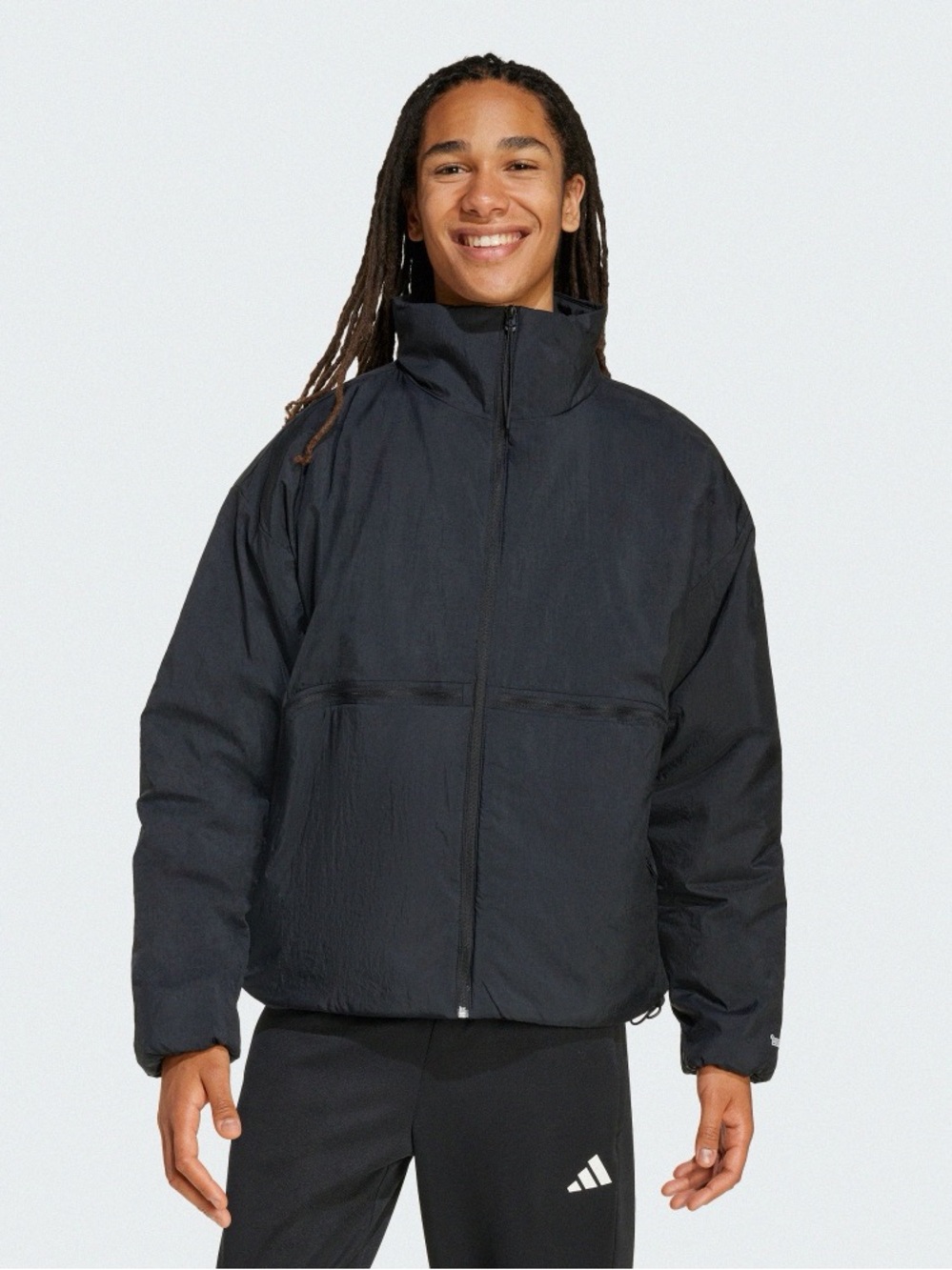 Adidas City Tech Climawarm PrimaLoft Jacket JV7017 Mens Size XL Black